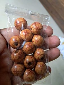 Assorted Wooden Beads.6 pack