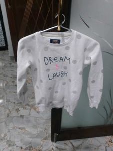 Cute 'Dream & Laugh' Sweatshirt