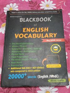 Blackbook of English Vocabulary