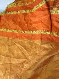 2 Tone Orange And Yellow Fabric
