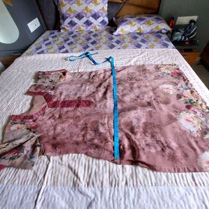 Elegant Floral Print Kurta