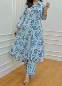 New Long Co Ord Set Blue