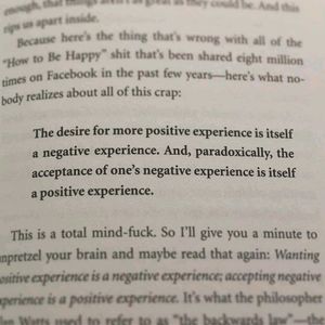 The Subtle Art Of Not Giving a F... Book
