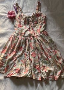 mini floral dress