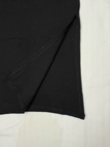 Black Slit Pencil Skirt