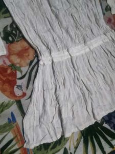 White Long Sleeve Tunic Top