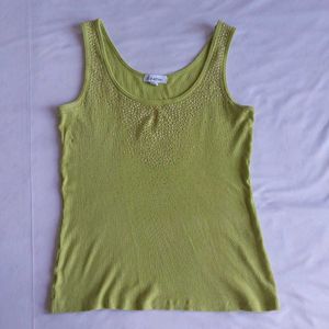 Calvin Klein Rhinestone Tank Top