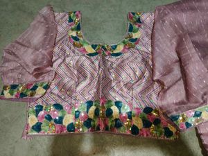 Embellished Saree with Sequins