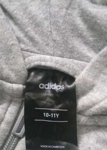 Adidas kids hooded zip up Jacket