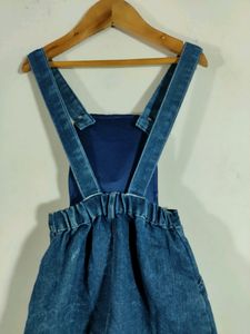 Blue Dungaree ( Girls ) | Chest 18| Length 21|