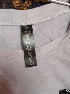 Crop Top With Sequence Work