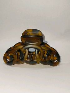 Tortoise Shell Hair Claw Clip