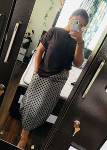 H&amp;m Classy Black Pocket Skirt🖤
