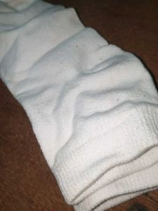 Classic White Crew Socks