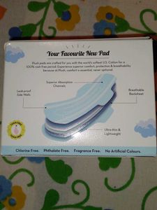 Plush Ultra Thin Sanitary Pads PURE U.S. COTTON