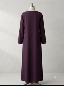 Elegant Embellished Abaya Gown