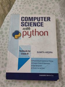 Computer Science with Python Textbook for Class XI