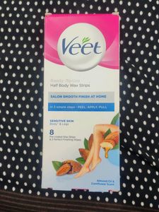 Veet Ready To Use Wax Strips .Get Salon Smooth Skin At Home In Just 3 Simple Steps