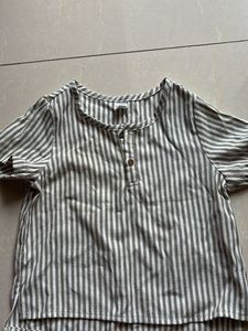 baby boy Striped Henley T-shirt