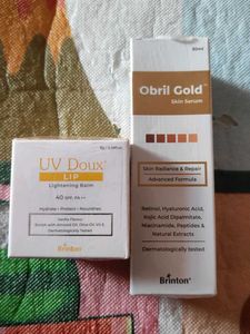 Brinton Gold Serum & Lip Balm Combo