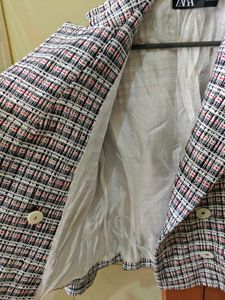 Zara Double Breasted Blazer