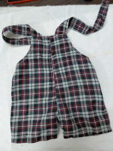 Plaid Overalls for Kids