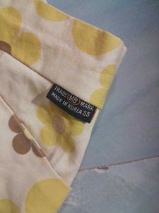 Floral Korean Straight Pants