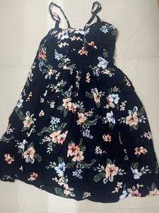 Floral Print Mini Dress