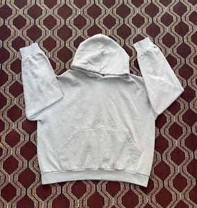 Oversized/ Boxy fit Grey Hooded Sweatshirt heavy q