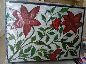 Hand-painted Flower Painting For Wall Decore