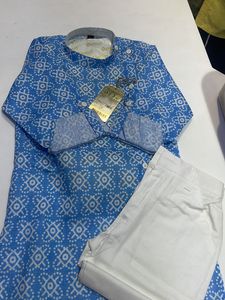 Printed Kurta Pajama For Kids