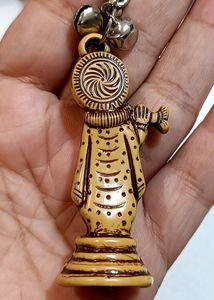 Lord Krishna Key Chain (Brown)