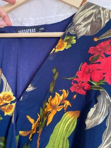 Vibrant Floral Print Romper