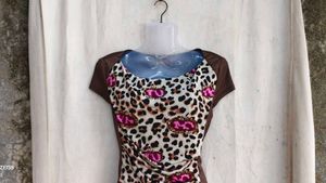 Leopard Print Bodycon Mini Dress