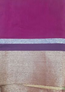 Purple Saree