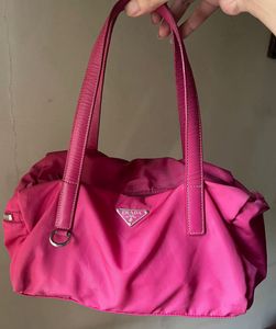 vintage Prada nylon hobo bag