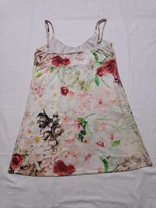jubilia Floral Ruffle Mini Dress