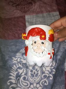 Christmas Hand Painted Glass