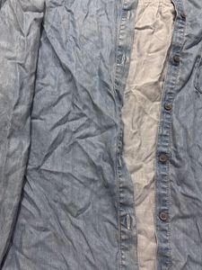 oversized Denim Shirt
