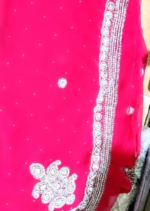 Stone Work Saree