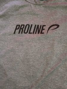 PROLINE Men's Grey T-Shirt