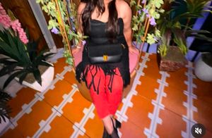 Black Fringed kurta