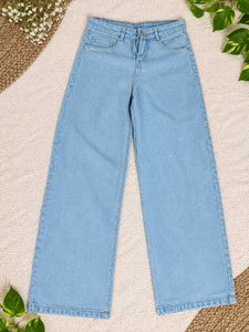 Light Wash Wide Leg Jeans