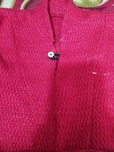 Girls' woolly Dress with cap free