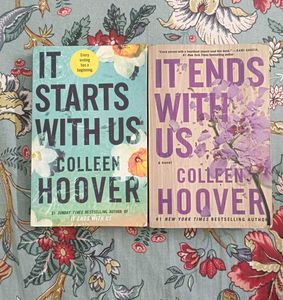 Colleen Hoover "It Starts With Us" & "It Ends Wit