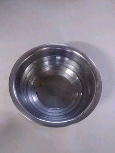 Vintage Metal Mixing Bowl