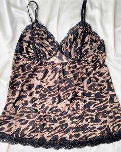 Leopard Print Camisole Top