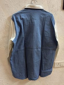 KENA Men's Color Block Button-Down Shirt