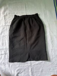 combo- Classic A-Line Midi Skirt &amp;  A Bl