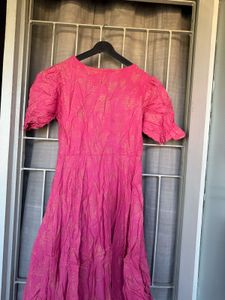 Beautiful Pink Ethnic Gown